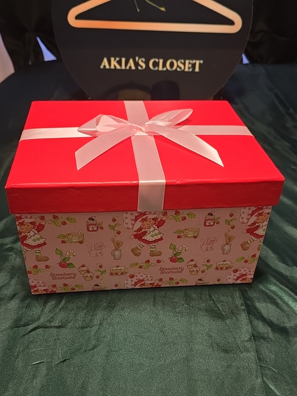 Strawberry Shortcake Pink & Red Decorative Gift Box
